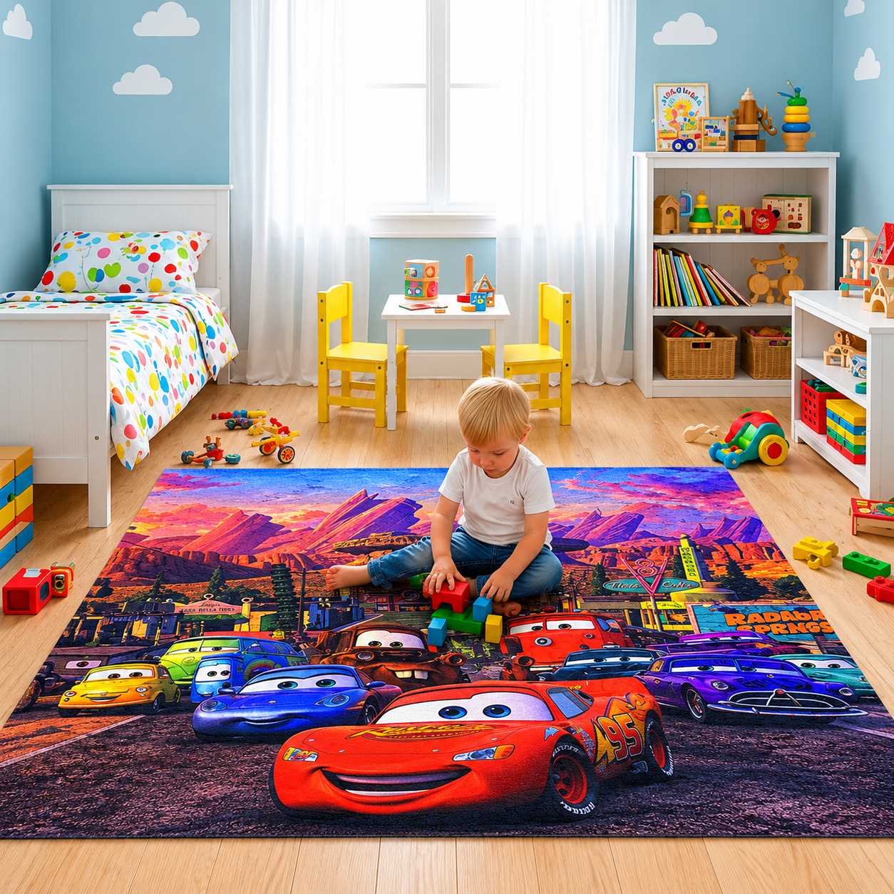 Tapis pour enfant Anti-Tache سجادة غرفة نوم الأطفال