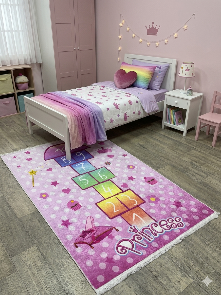 Tapis pour enfant Anti-Tache سجادة غرفة نوم الأطفال