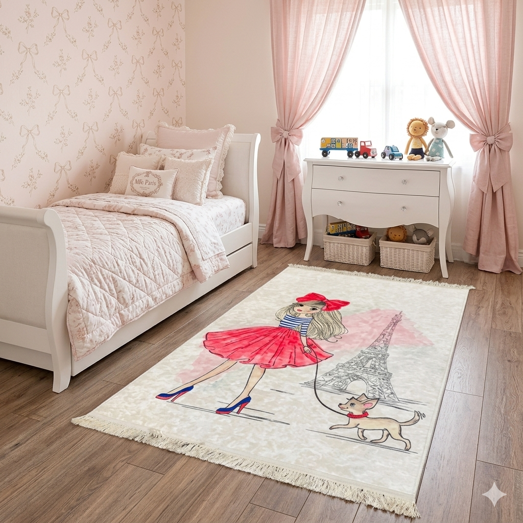 Tapis pour enfant Anti-Tache سجادة غرفة نوم الأطفال