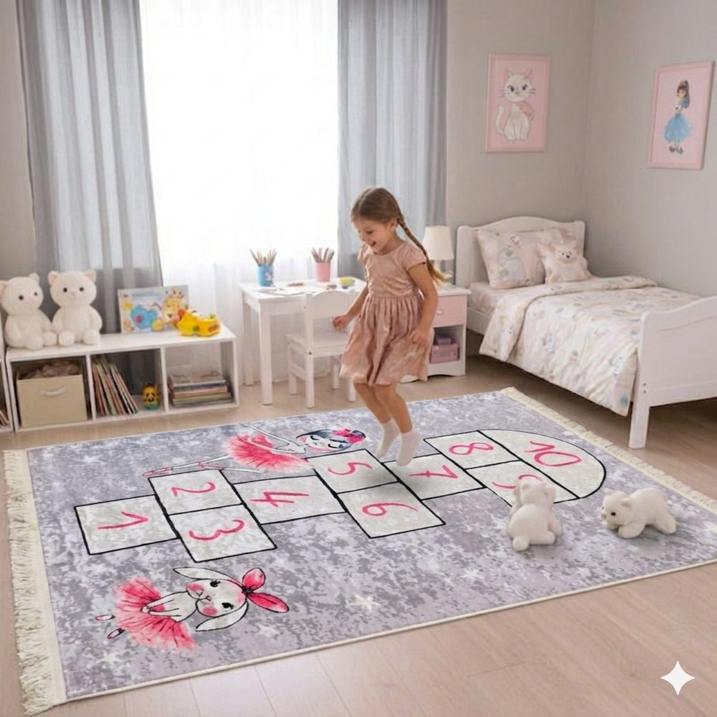 Tapis pour enfant Anti-Tache سجادة غرفة نوم الأطفال