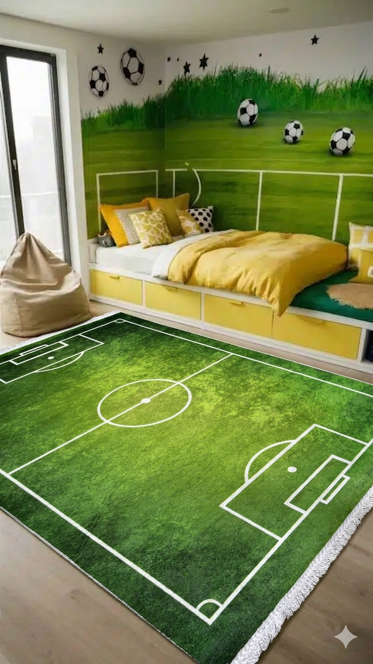 Tapis pour enfant Anti-Tache سجادة غرفة نوم الأطفال