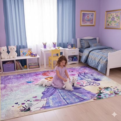 Tapis pour enfant Anti-Tache سجادة غرفة نوم الأطفال