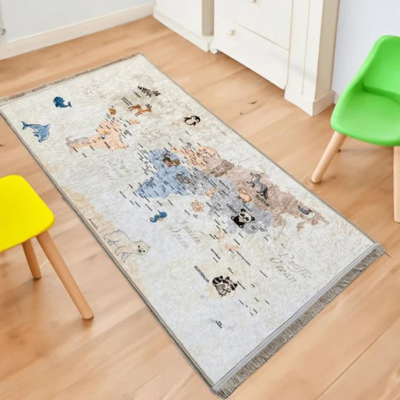 Tapis pour enfant Anti-Tache سجادة غرفة نوم الأطفال