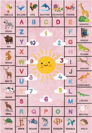 Tapis pour enfant Anti-Tache سجادة غرفة نوم الأطفال