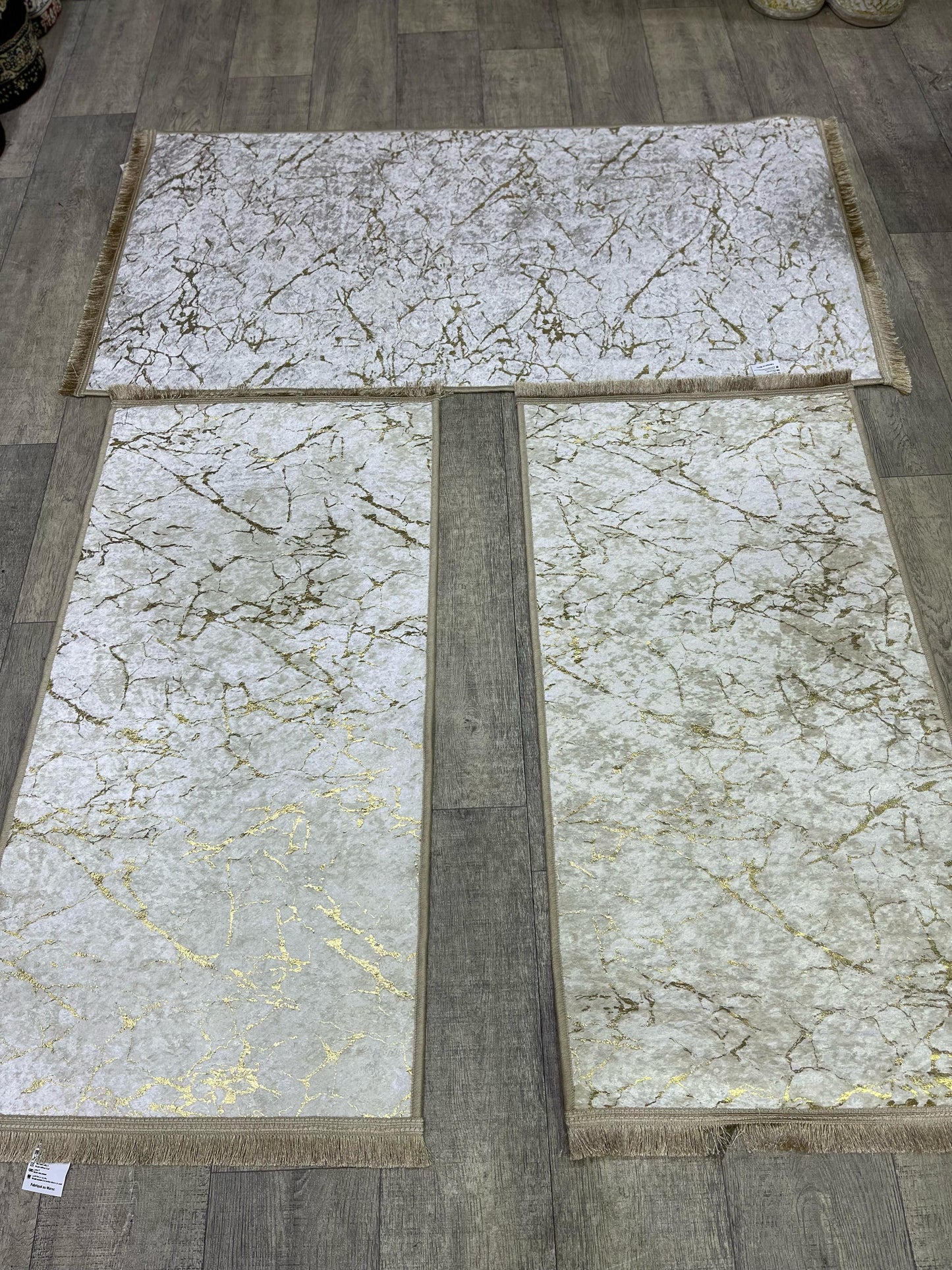 طقم زرابي مضاد للصداع 3 قطع لغرفة النوم