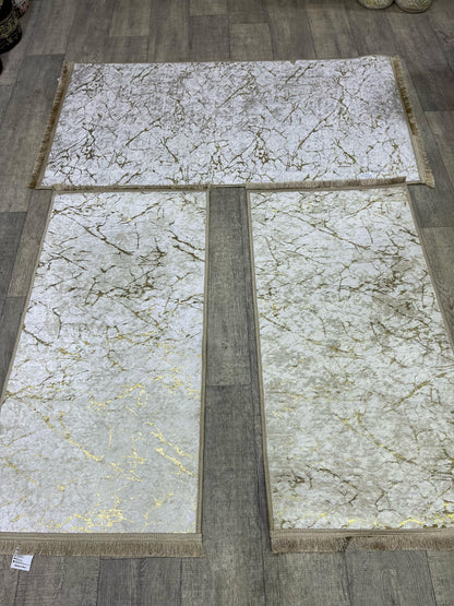 طقم زرابي مضاد للصداع 3 قطع لغرفة النوم