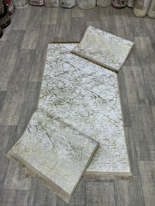 طقم زرابي مضاد للصداع 3 قطع لغرفة النوم