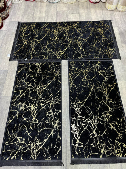 طقم زرابي مضاد للصداع 3 قطع لغرفة النوم