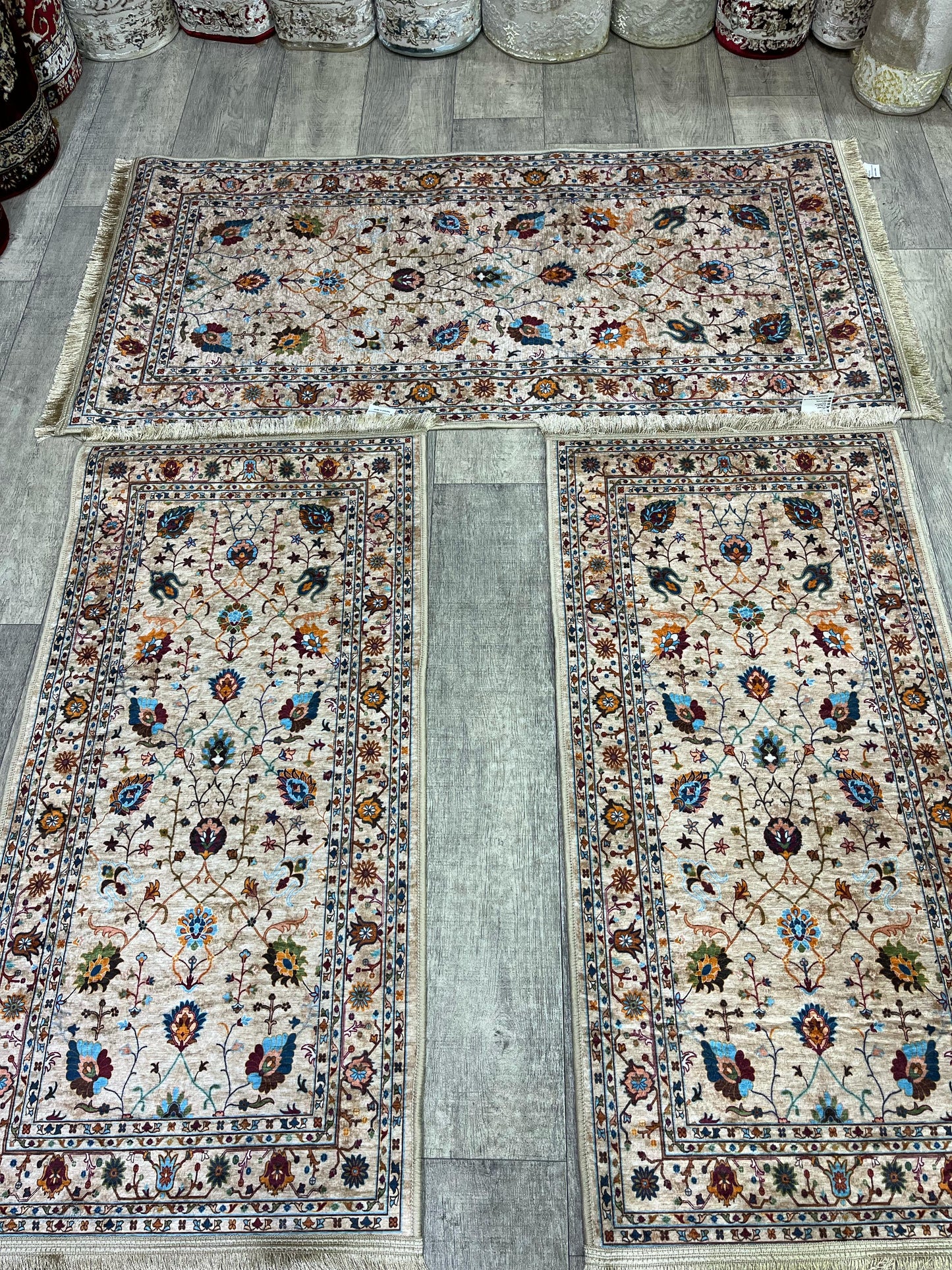 طقم زرابي مضاد للصداع 3 قطع لغرفة النوم