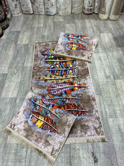 طقم زرابي مضاد للصداع 3 قطع لغرفة النوم