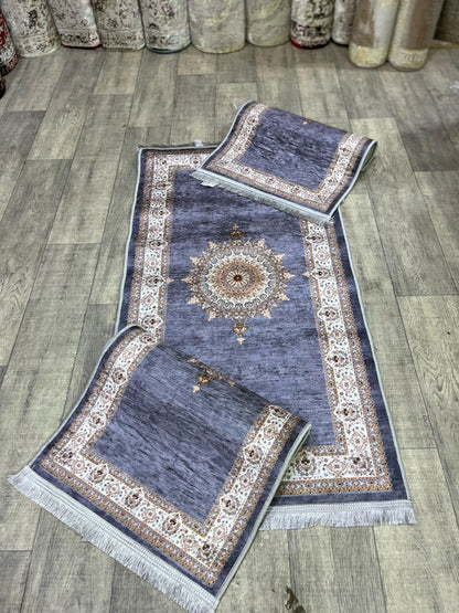 طقم زرابي مضاد للصداع 3 قطع لغرفة النوم