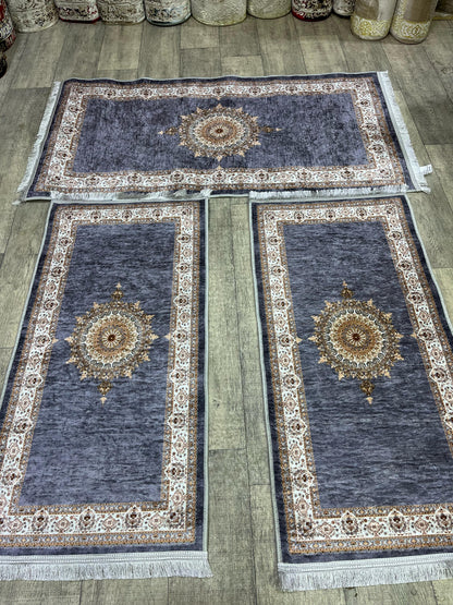 طقم زرابي مضاد للصداع 3 قطع لغرفة النوم