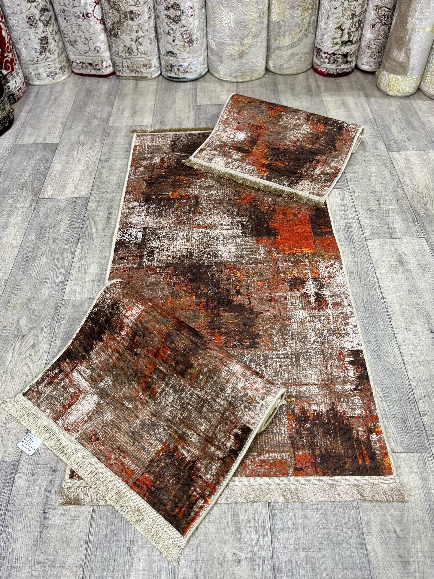 طقم زرابي مضاد للصداع 3 قطع لغرفة النوم