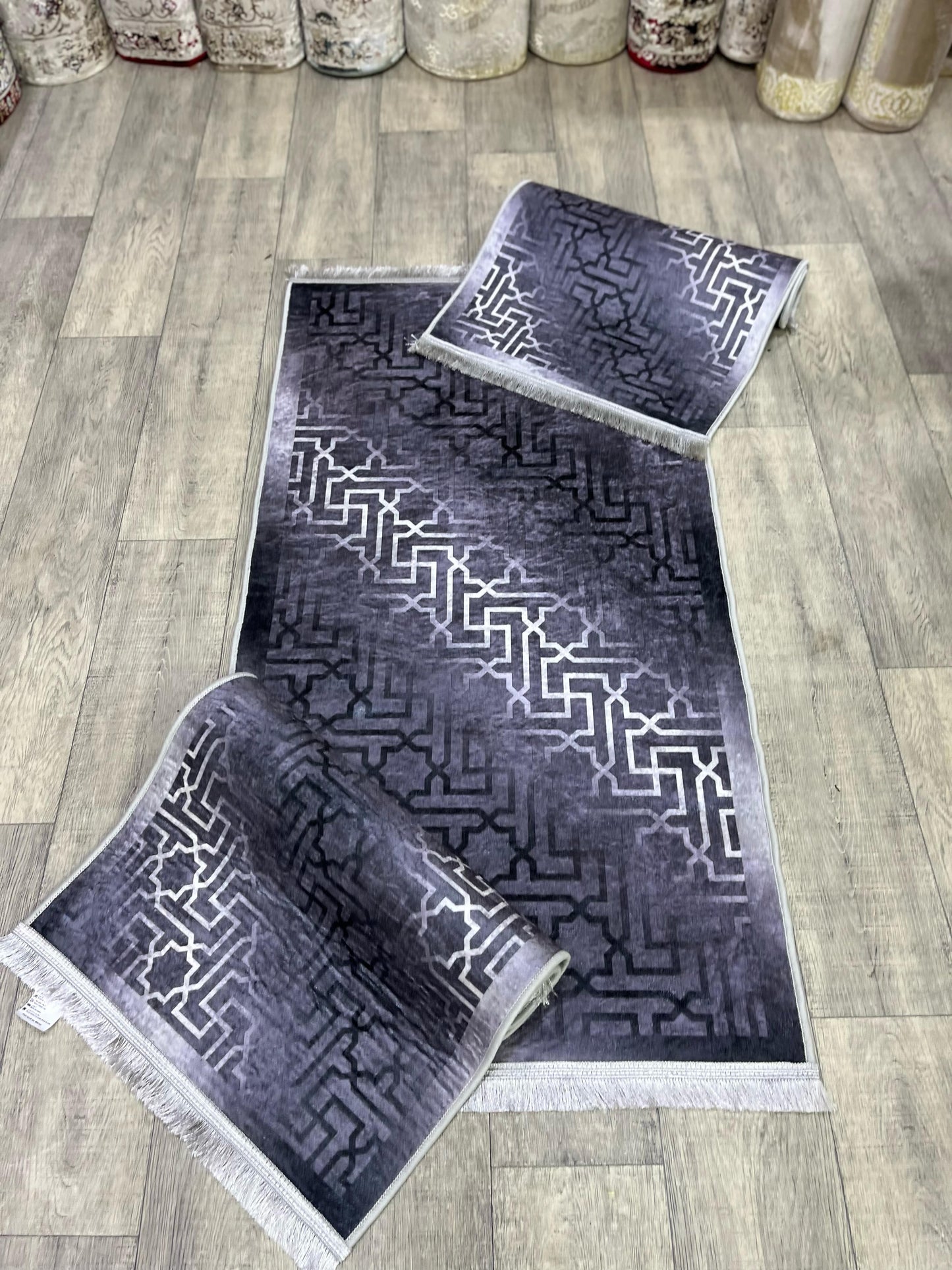 طقم زرابي مضاد للصداع 3 قطع لغرفة النوم