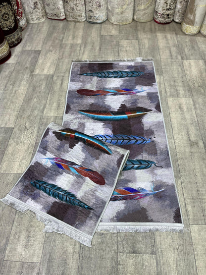 طقم زرابي مضاد للصداع 3 قطع لغرفة النوم