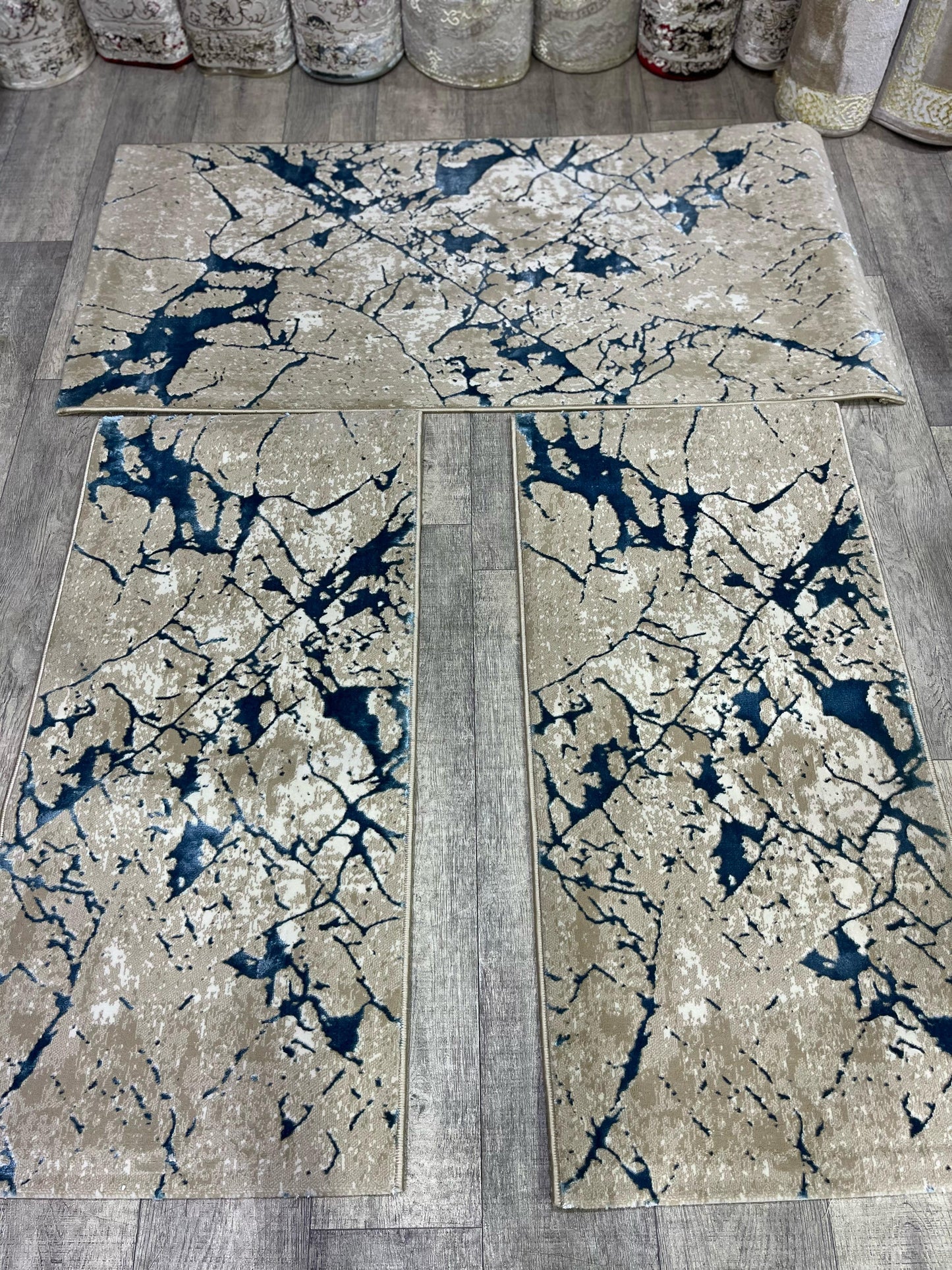 طقم يارا زرابي 3 قطع غرفه نوم