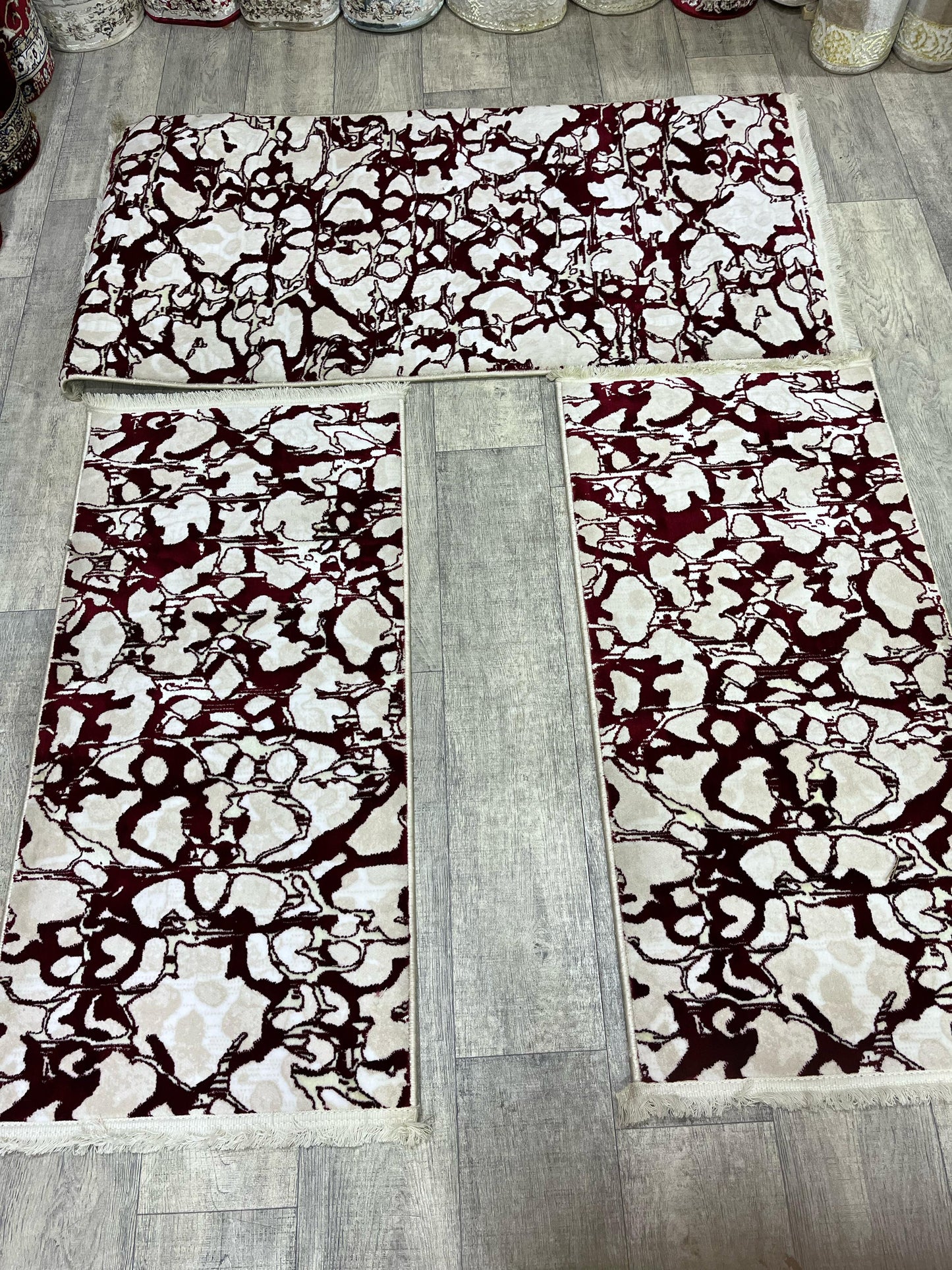 طقم يارا زرابي 3 قطع غرفه نوم