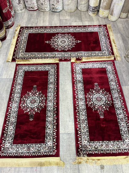 اسطنبول رويال طقم زرابي 3 قطع غرفة نوم