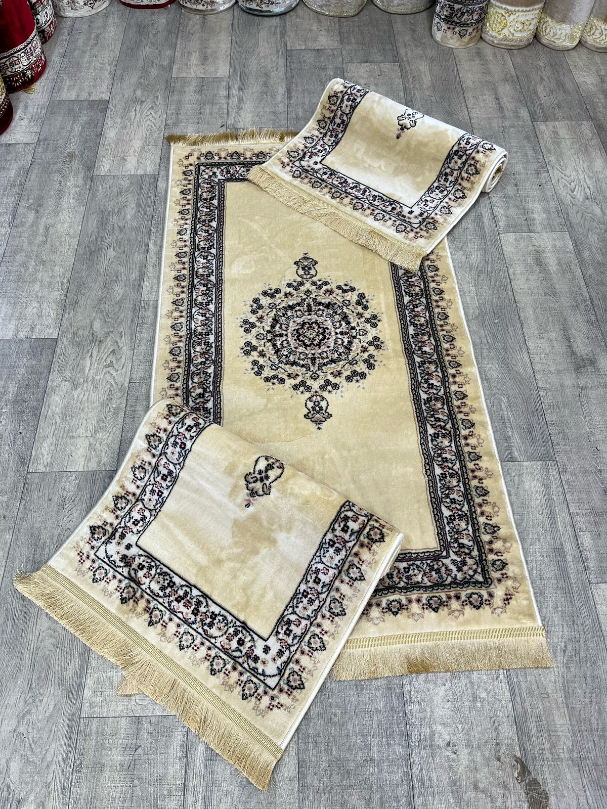 اسطنبول رويال طقم زرابي 3 قطع غرفة نوم