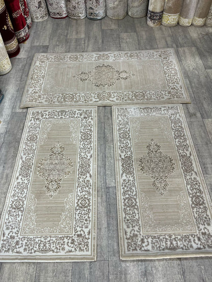 طقم زرابي 3 قطع لغرفة النوم