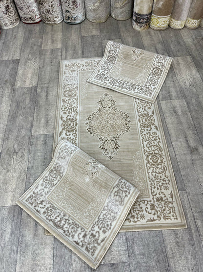 طقم زرابي 3 قطع لغرفة النوم