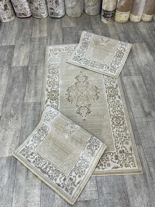 طقم زرابي 3 قطع لغرفة النوم