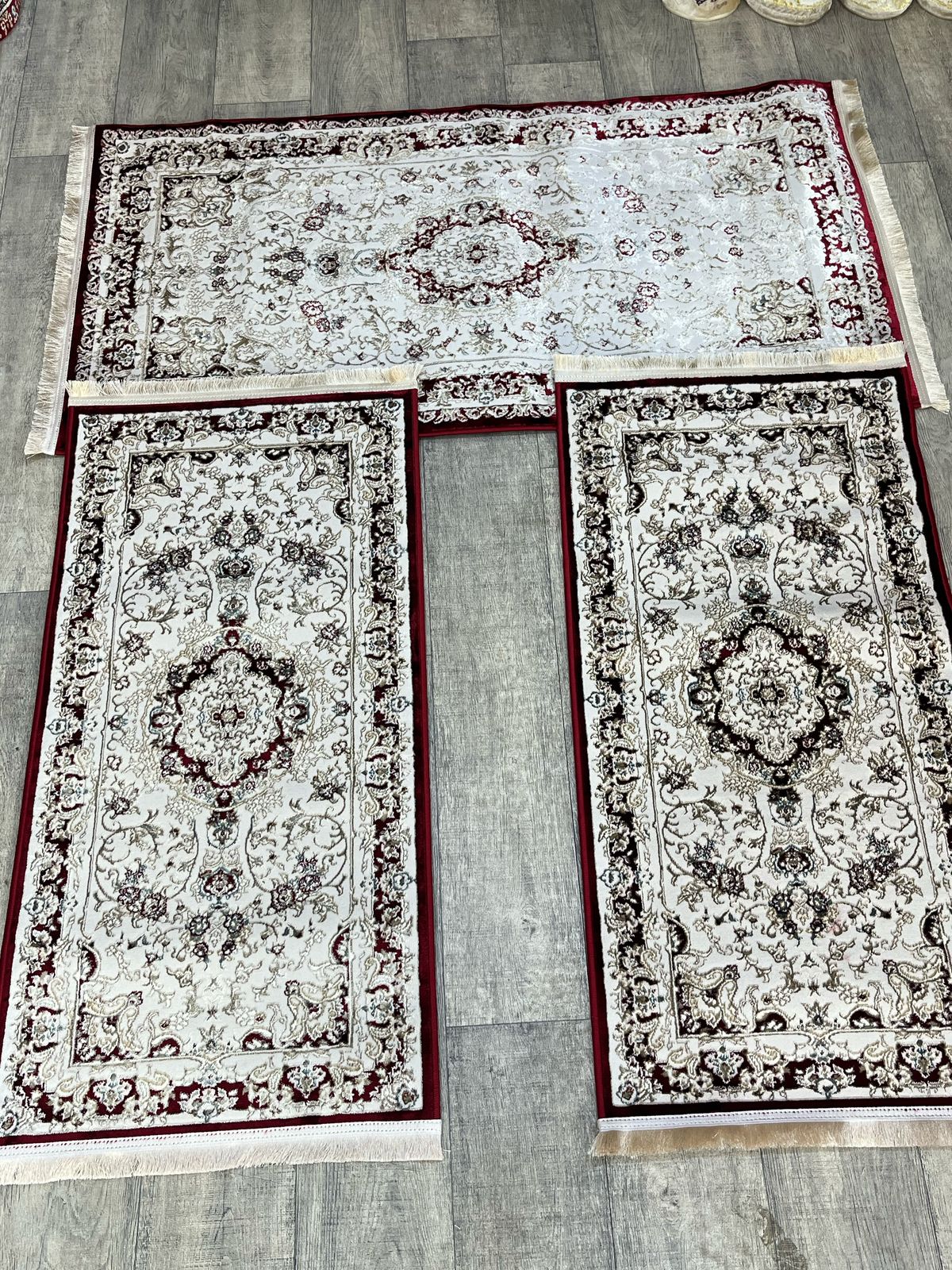 طقم ميراج زرابي 3 قطع لغرفة النوم