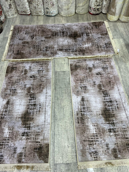 طقم زرابي مضاد للصداع 3 قطع لغرفة النوم