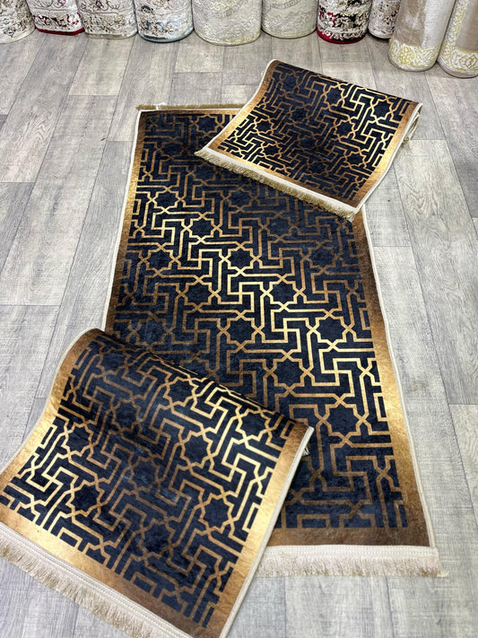 طقم زرابي مضاد للصداع 3 قطع لغرفة النوم