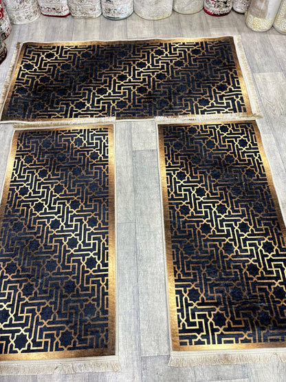 طقم زرابي مضاد للصداع 3 قطع لغرفة النوم