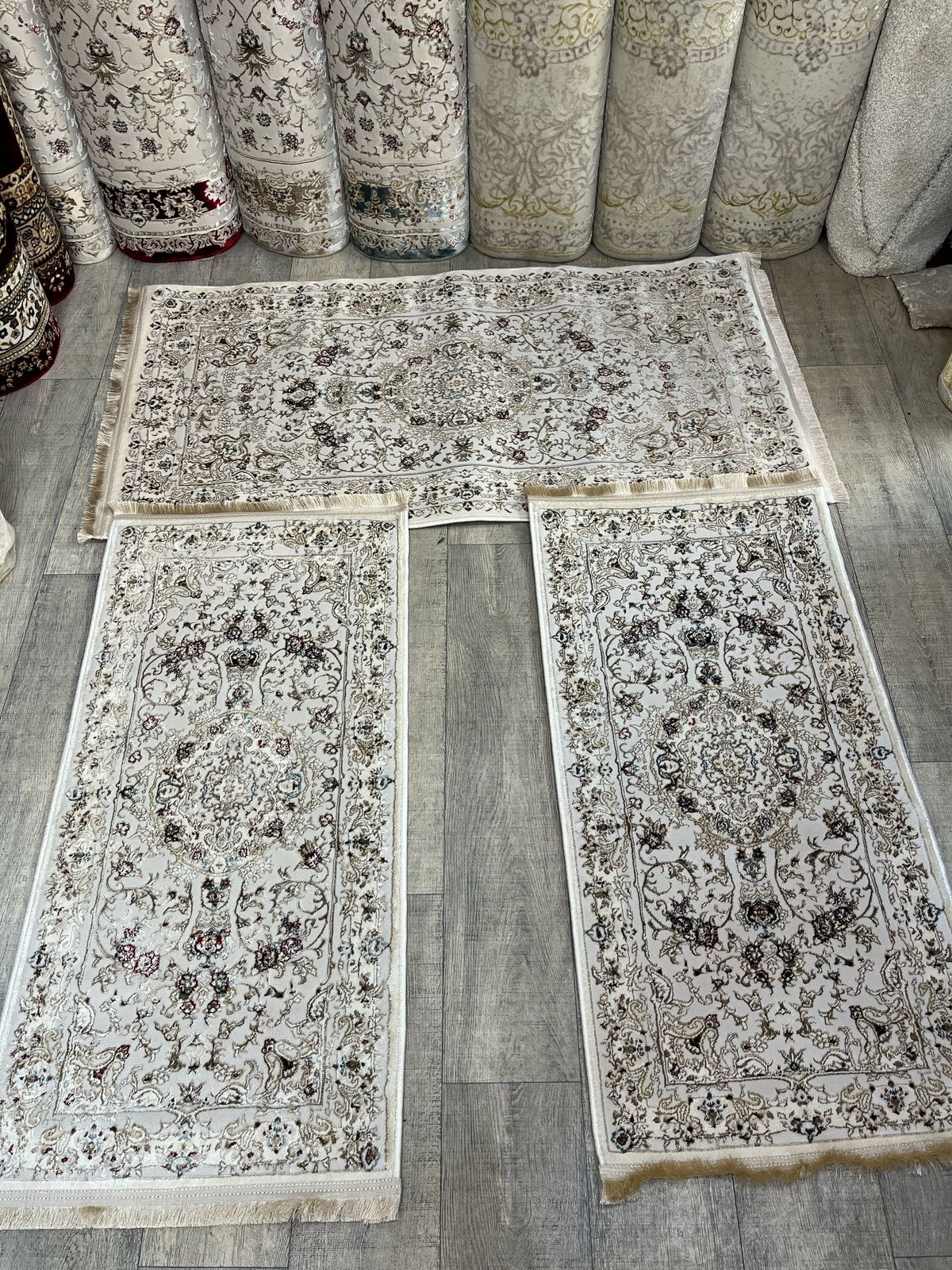 طقم ميراج زرابي 3 قطع لغرفة النوم