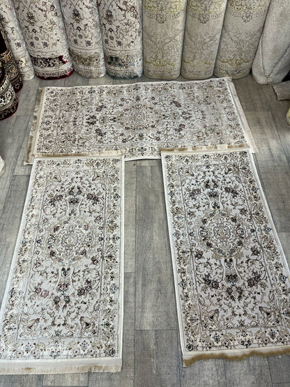 طقم ميراج زرابي 3 قطع لغرفة النوم