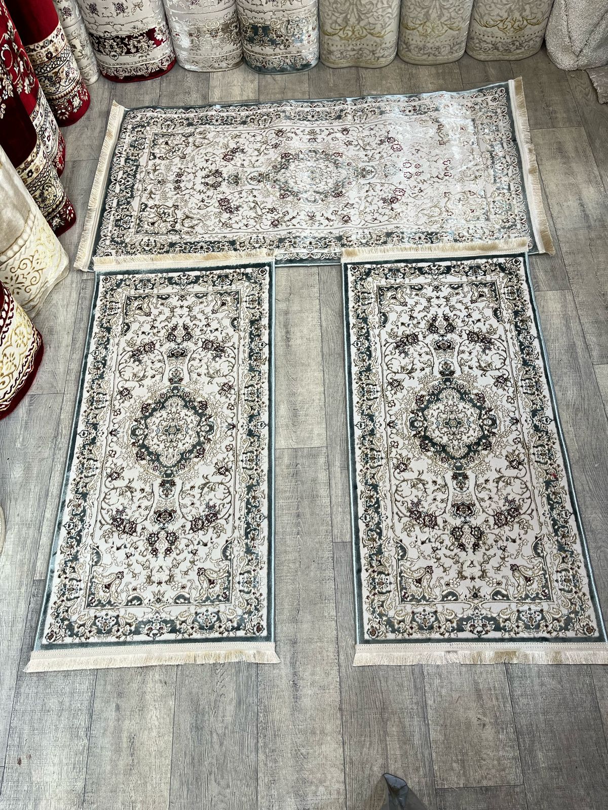 طقم ميراج زرابي 3 قطع لغرفة النوم